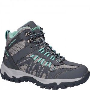 Grey Women Hi-Tec Jaguar Mid Hiking Boots | PHL980-1498